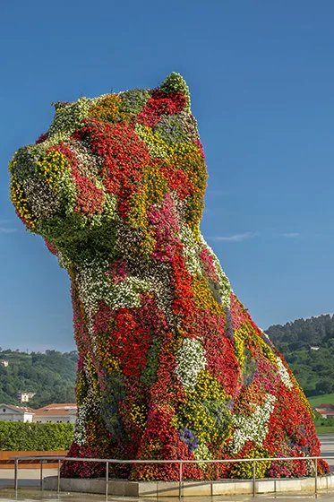 Puppy, estermo del Museo Guggenheim di Bilbao
